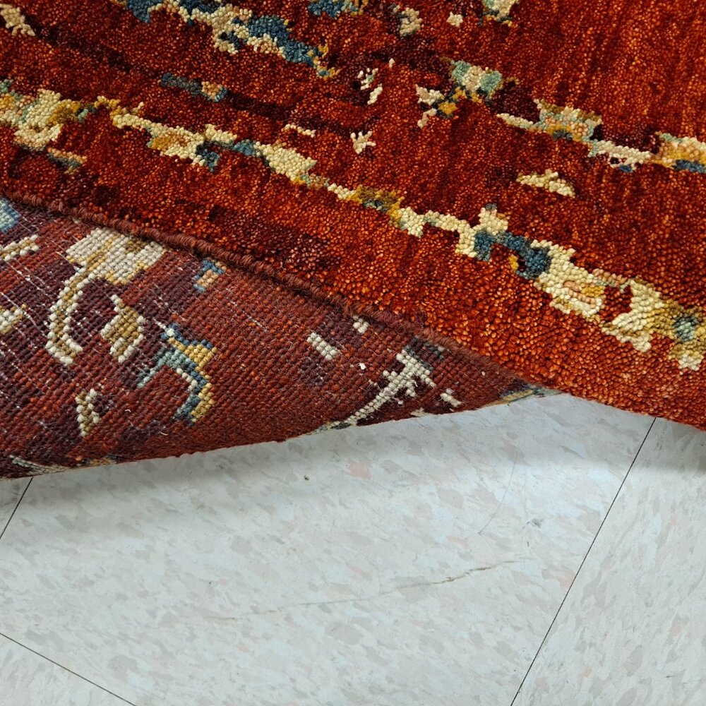 9x12 Rugs Floral Rugs Anatolian Transitional Rug Anatolian Rug Indian Rugs - Picture 7 of 9